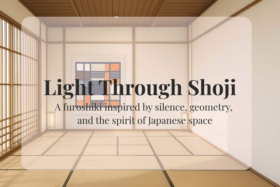 Shoji and Light: The Silent Geometry Woven into Our Furoshiki