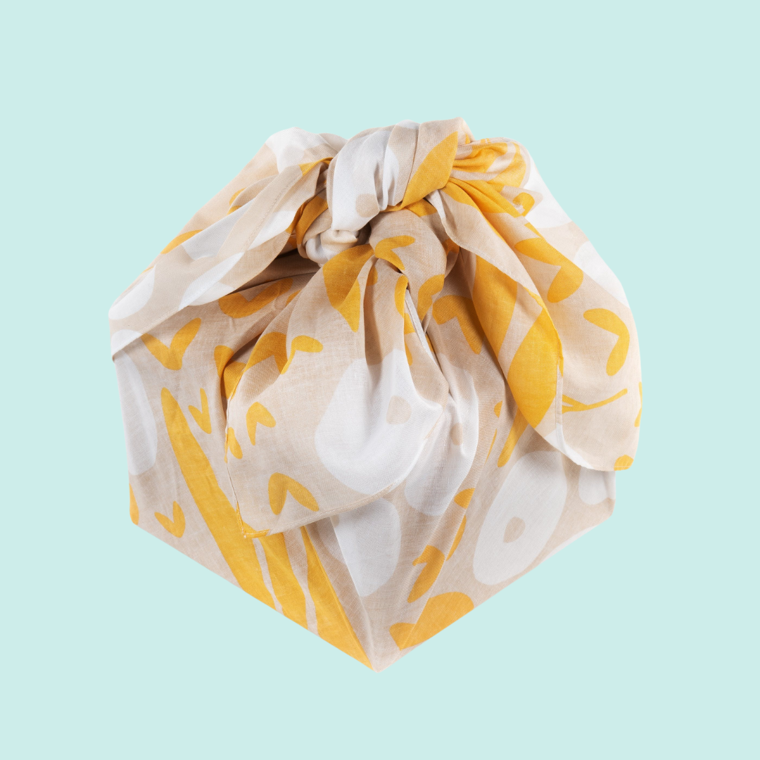 Furoshiki Crème & Jaune