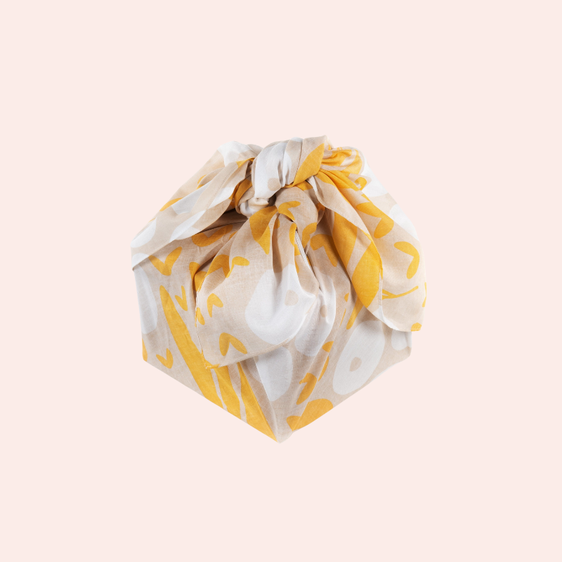 Furoshiki Crème & Jaune