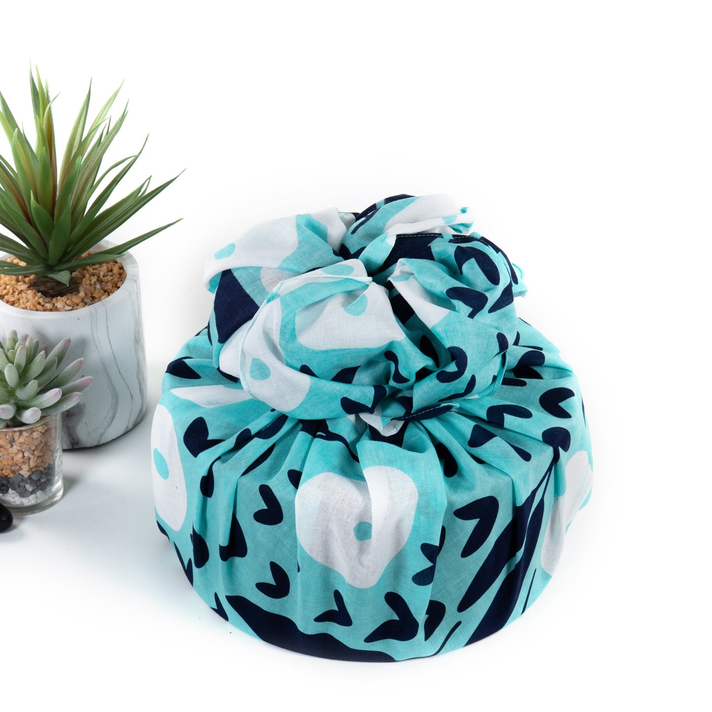Furoshiki Menthe & Marine
