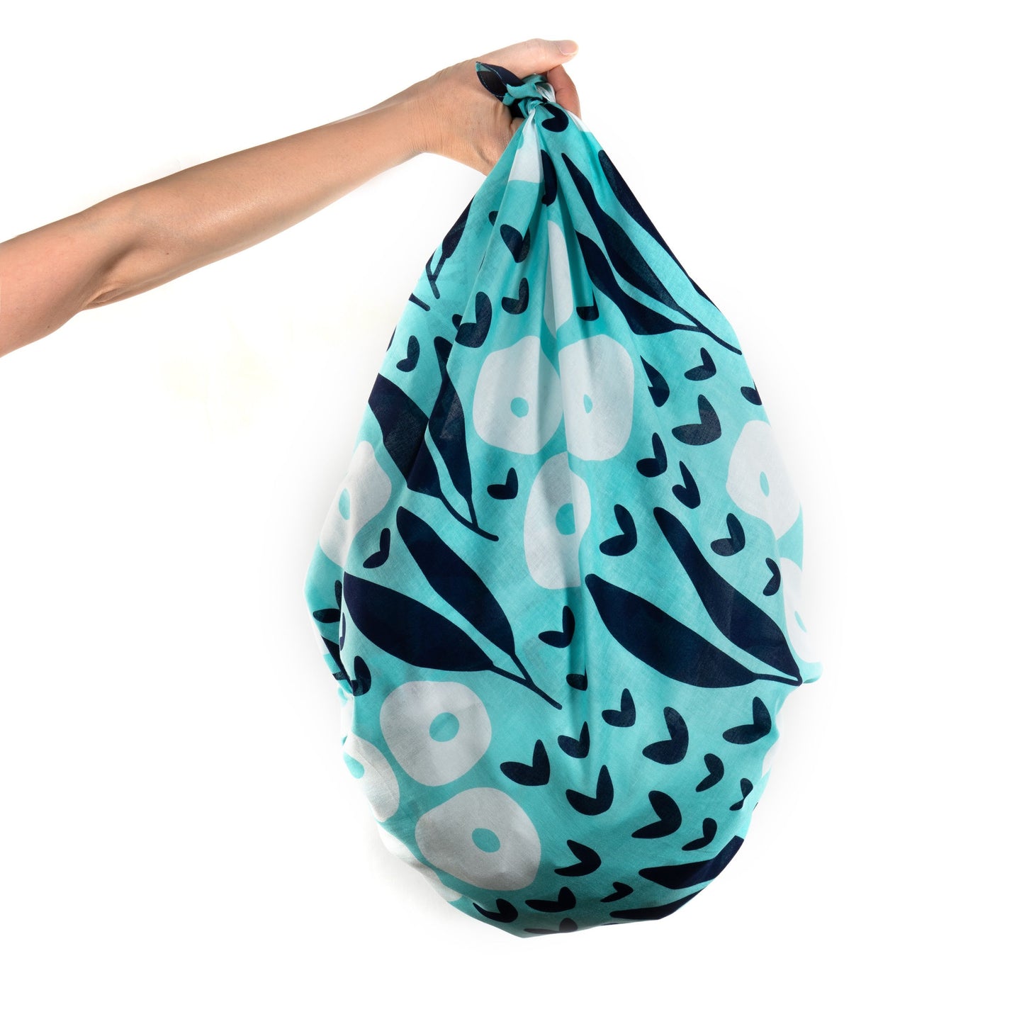 Furoshiki Menthe & Marine