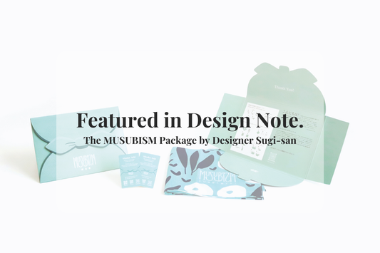 Featured in Design Note. The Musubism Package by Designer Sugi-san