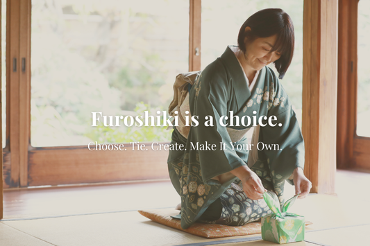 Furoshiki is a choice.