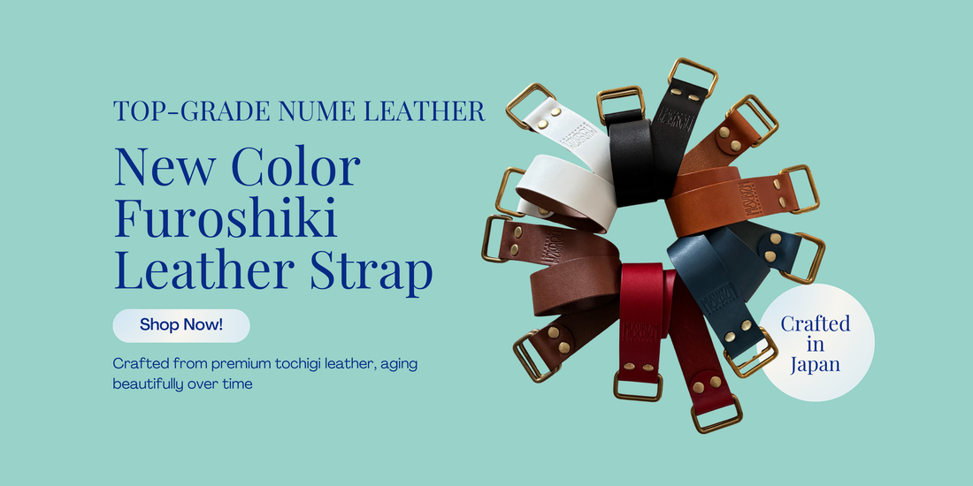 New Leather Straps Are Here in White and Navy