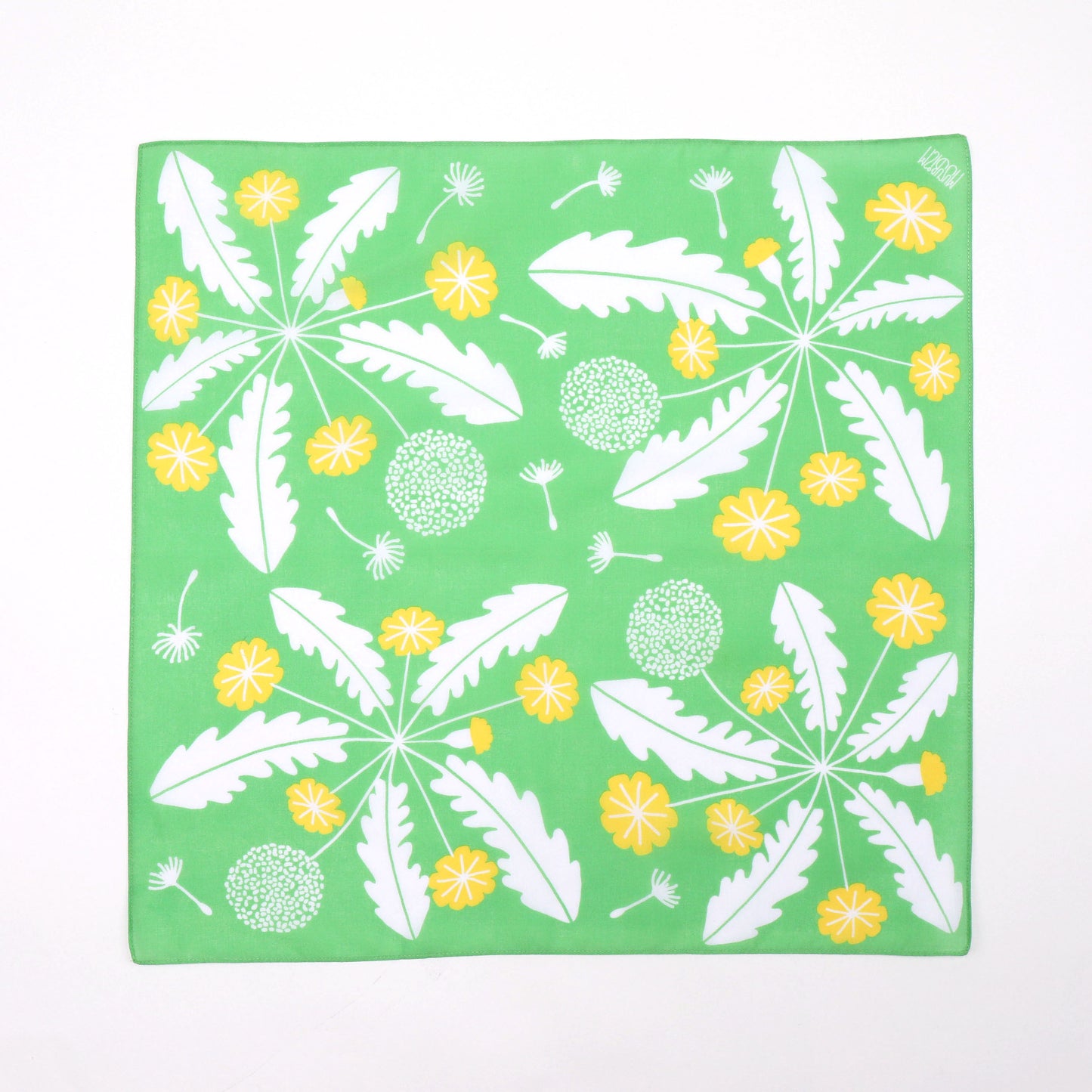 Dandelion  Koburoshiki - 50cmx50cm (Lime & Lemon)