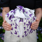 Furoshiki Purple & Ivory