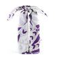 Furoshiki Purple & Ivory